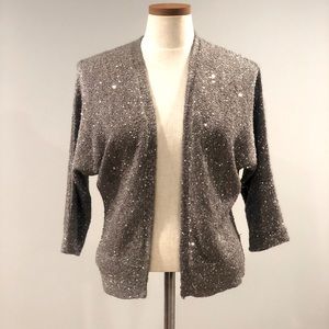 💎 EXPRESS Sequined Cardigan Sweater